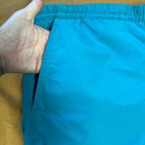 Vintage Sierra Design Trunks Mens L NYLON Swim Shorts Mesh Lined  Teal/Purple - Picture 7 of 8